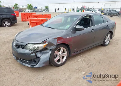 2014 Toyota Camry Hybrid Se Limited Edition from USA, damaged, VIN 4T1BD1FK9EU121102